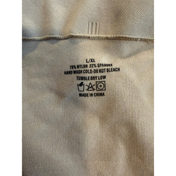 Nude Seamless Shaping Bodysuit Thong - L/XL - Includes Clear Straps - Picture 3 of 6